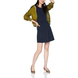 J.crew | NWT Navy A-Line Sleeveless Dress 12